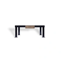 Vrukshveda 1 ft - Square Stand [Rust Free] - POWDER COATED, Black