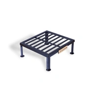 Vrukshveda 1 ft - Square Stand [Rust Free] - POWDER COATED, Black