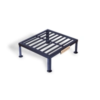 Vrukshveda 15 inch - Square Stand [Rust Free] - Black