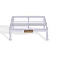 Vrukshveda 24 inch - Square Stand [Rust Free] - POWDER COATED, White