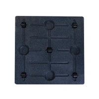 Vrukshveda Square Bottom with Wheels - 17 Inch, Grey