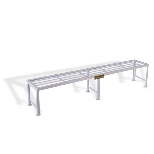Vrukshveda 5 ft - Tall Bench Stand - Powder Coated, White