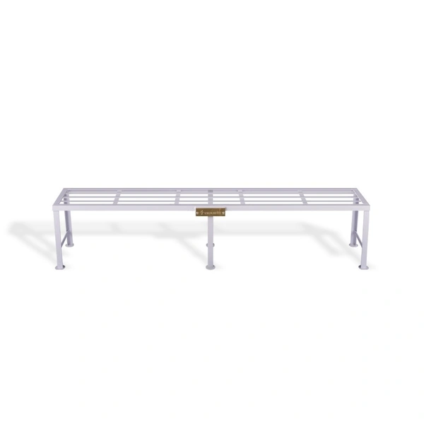 Vrukshveda 5 ft - Tall Bench Stand - Powder Coated, White