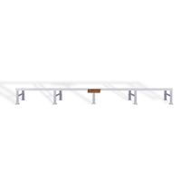 Vrukshveda 6 ft - Bench Stand - Powder Coated, White