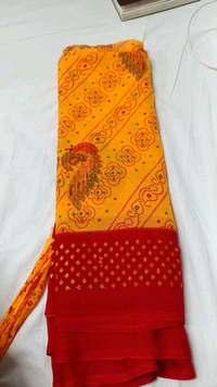 Sakambari Sarees Print Chunri Sarees On Sharmili - Red