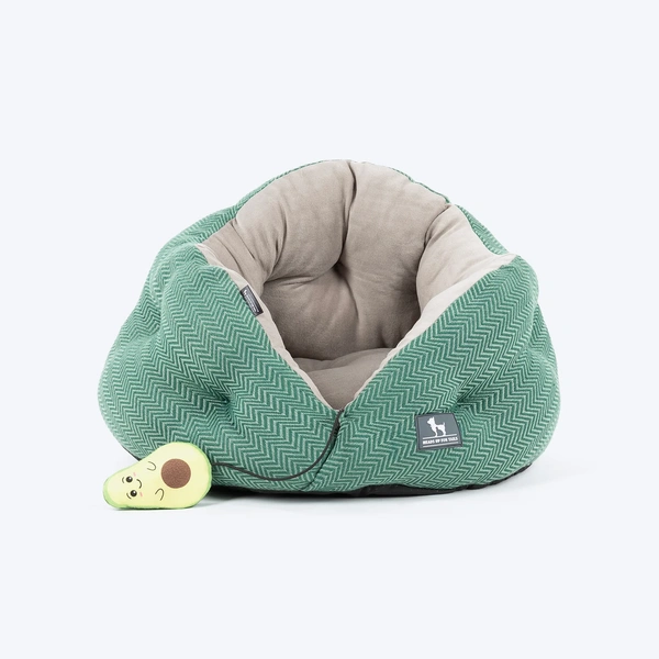 Perch Bed With Avocado Plush Toy
