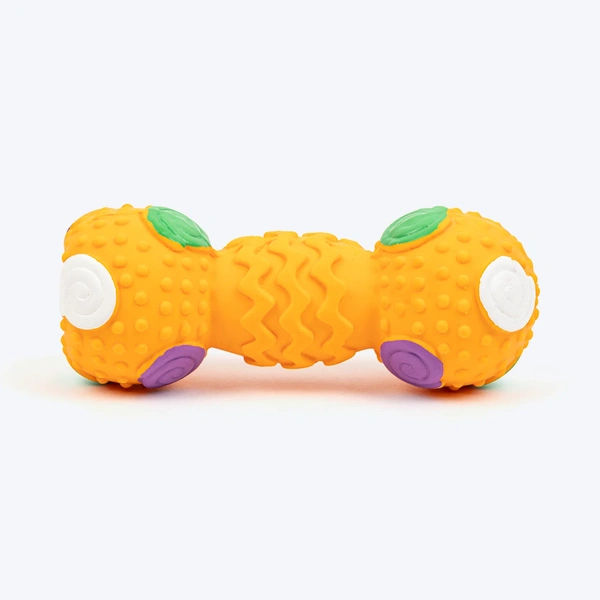  Dumbbell Squeaky Chew Toy For Dog