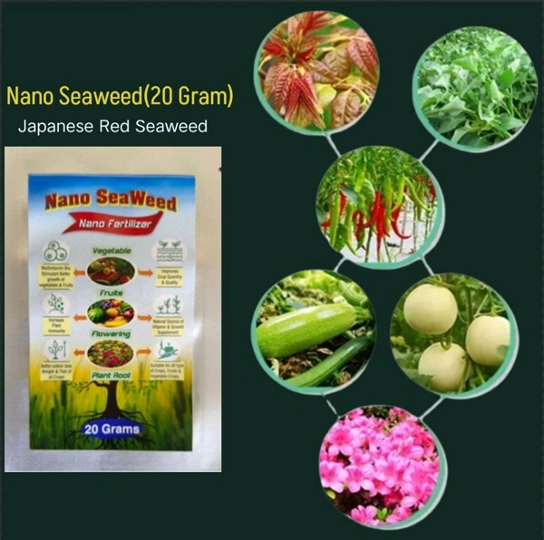 Nano Seaweed (20 Gram) - Black, 20 Gram