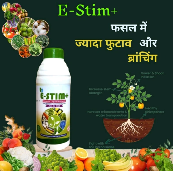 E -Stim+(1 Litre) & Killer Expert (20 Gram) - White, Liquid  &/powder