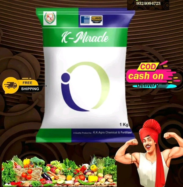 K-Miracle (Fulvic Acid+Organic Carbon+Seaweed+Humic Acid+Amino Acid)1 Kg - 3 Kg