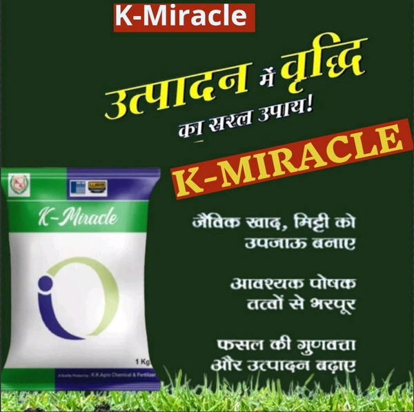 K-Miracle (Fulvic Acid+Organic Carbon+Seaweed+Humic Acid+Amino Acid)1 Kg - 1 Kg