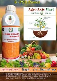 K-PSB POWER  (Phosphate Solubilizing Bacteria – PSB) Liquid (1L) Bio Fertilizers For Agriculture, Garden, Soil Fertility, and Plant Nutrition. - Black, 1 Litr