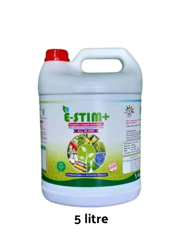 E-stim+(5 Litr) - White, 5Litre×8Qty