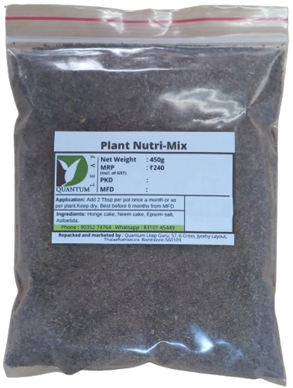 Quantum Leaf Plant Nutrimix - 2.7 kg