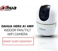 Dahua  DAHUA 4MP Indoor Fixed-focal Wi-Fi Pan & Tilt Network Camera Security Camera - White