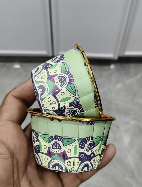 The Baking Curv 5040 Pet Cup Rangeela Edition Cupcake Without Lid (Pack of 50)