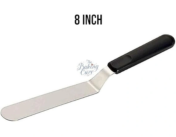 The Baking Curv Angular Knife – 8 Inch Stainless Steel Blade for Precision Cake Decorating