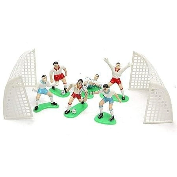The Baking Curv Football Cake Topper Toys – Sports Theme Decorations for Birthday Cakes & Parties