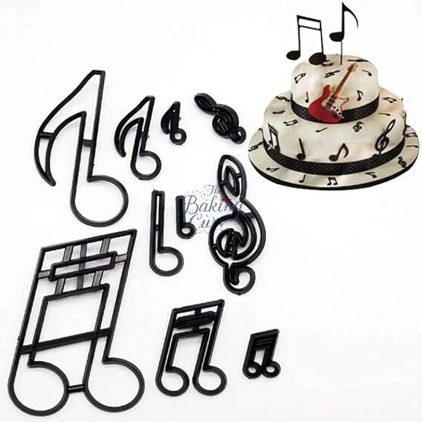 Music Silhouette Cookie Cutter 