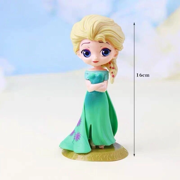 The Baking Curv Princess Elsa Cake Topper – Frozen Theme Figurine for Birthday & Party Cakes