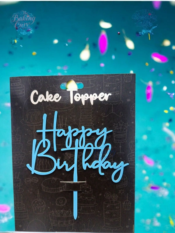 Happy Birthday Topper