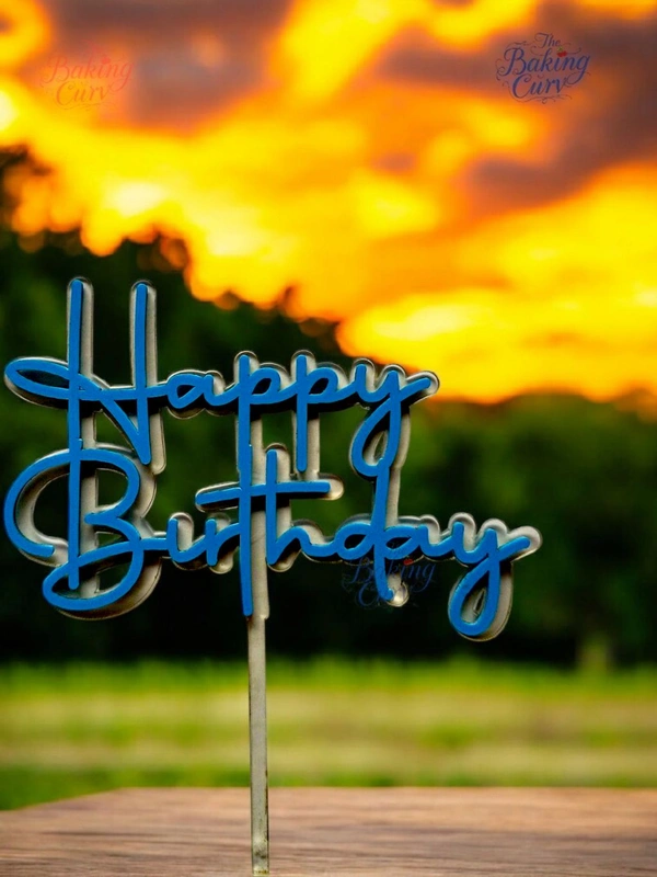 Happy Birthday Topper