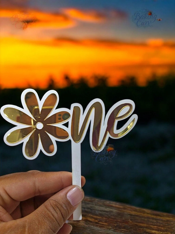 One Cake Topper First Birthday