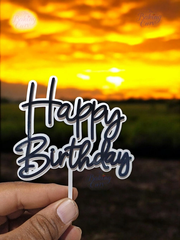 Happy Birthday Topper