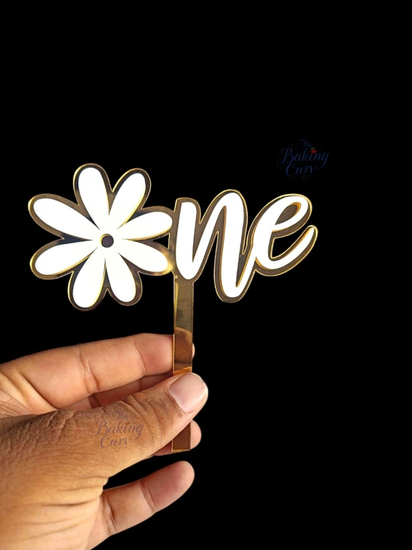 One Cake Topper First Birthday