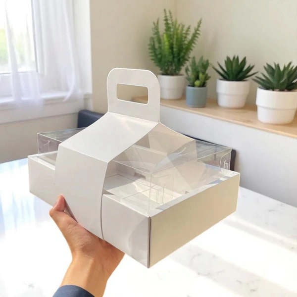 The Baking Curv 6 Cavity Cup Cake Box