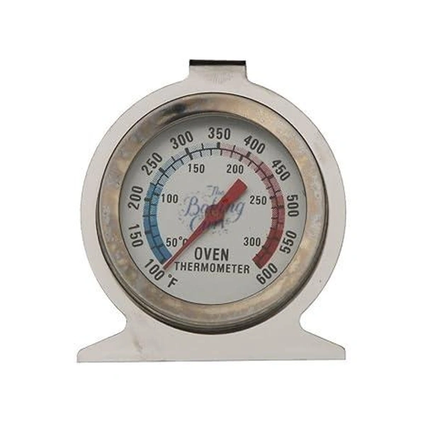 The Baking Curv "Stainless Steel Oven Thermometer – Accurate Temperature Gauge for Baking & Cooking"