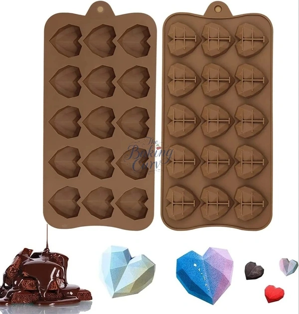 The Baking Curv Heart Shape Pinata Chocolate Silicone Mould – Reusable & Non-Stick for Cake, Smash Cake & Candy Making