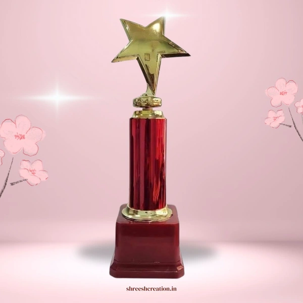 F010 | Fiber Star Trophy Red