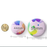 PIN BADGES 50 PIECES - 44 mm