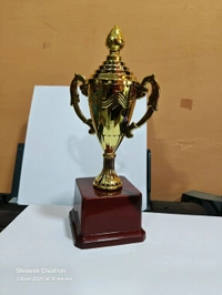 F021 FIBER TROPHY - 8.5 Inches
