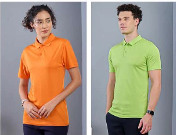 Tshirt Dryfit Collar Custom Print - S