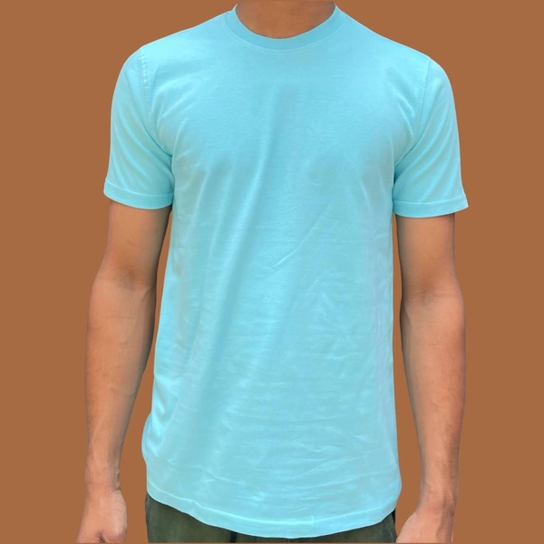 Tshirt Round Neck Blue - 2XL