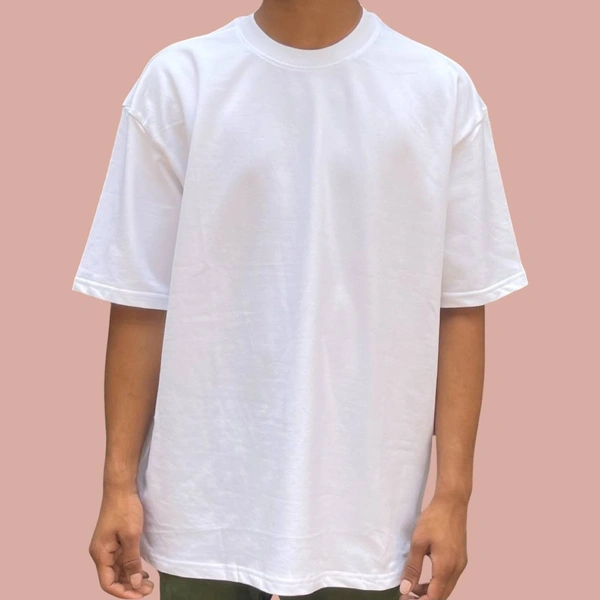Tshirt Round Neck White - 2XL