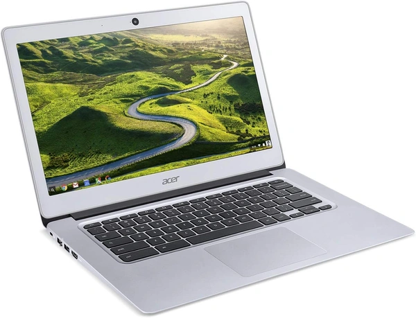 (Used) Acer Cb3-431 Model | Celeron Quad Core | 14" HD | 4gb/32gb  - Silver