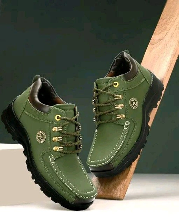 Latest Fabulous Men Casual Shoes
 - Verdun Green, 8