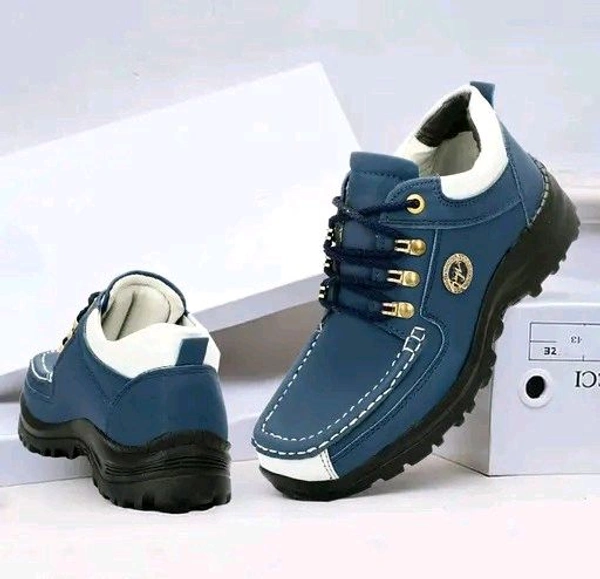 Latest Fashionable Men Casual Shoes
 - Blue, 6