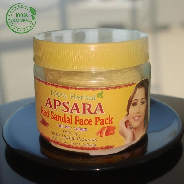 Apsara Red Sandal Multani Powder Face Pack (100gm)