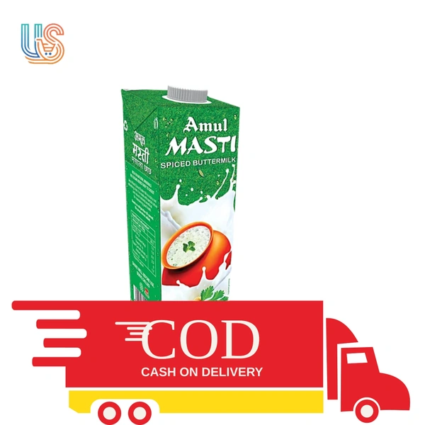 Amul Masti Spiced Butter Liquid Milk Tetra Pack B2B - 1LTR