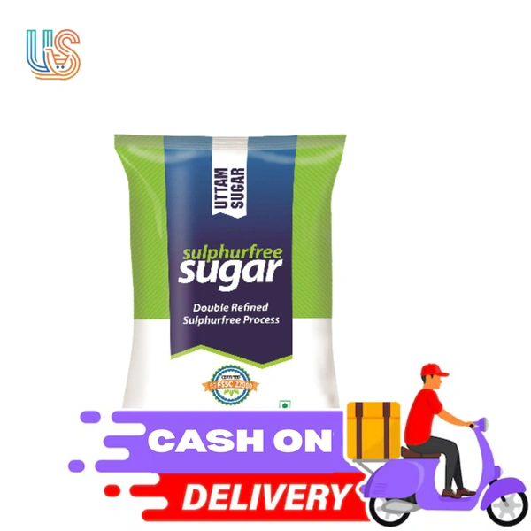 Uttam Doubled Refined Sulphur Free Sugar B2B - 5kg
