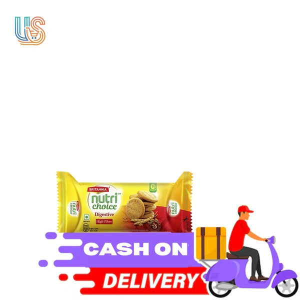 Britannia Nutri Choice Digestive High Fibre Biscuits B2B - 100GM+20GM EXTRA= 120GM