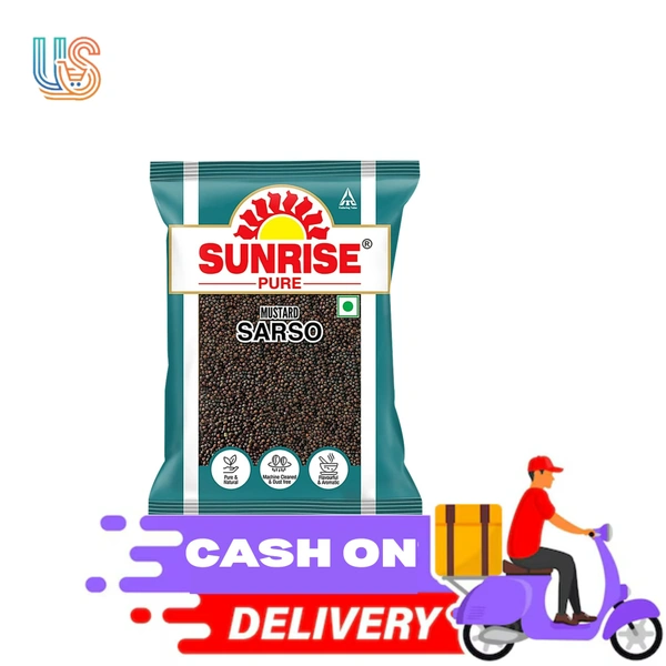 Sunrise Whole Mustard Seed Brown Pouch B2B - 50GM