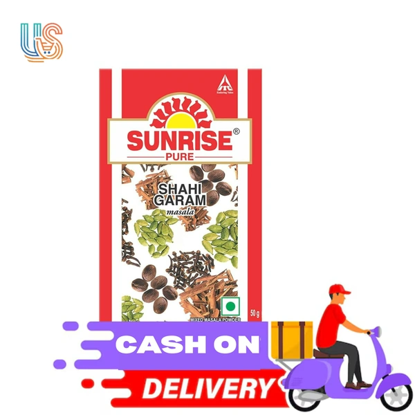 Sunrise Pure Shahi Garam Masala Spice Powder Pouch - 25GM