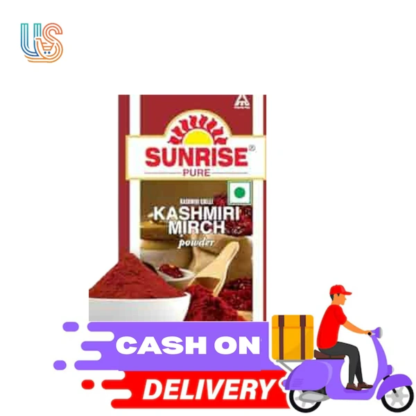 Sunrise Pure Kashmiri Mirch Spice Powder Pouch,  - 50GM