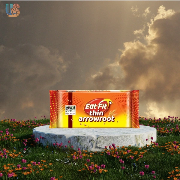 Bisk Farm Eat Fit Thin Arrowroot Biscuits  - 300GM