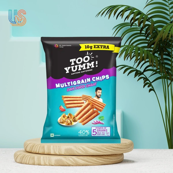 Too Yumm! Dahi Papdi Chaat Multigrain Chips   - 41gm